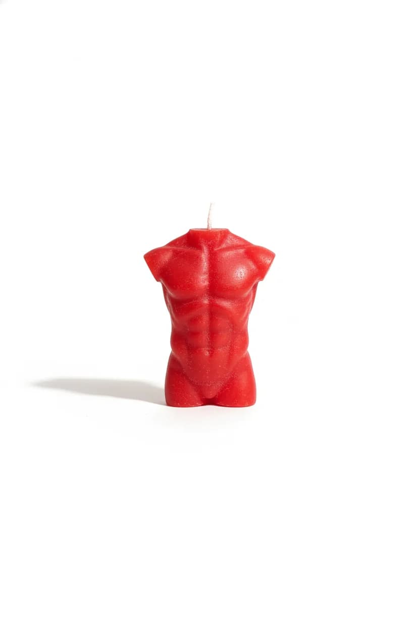 Vela Meio Corpo Masculino VERMELHO