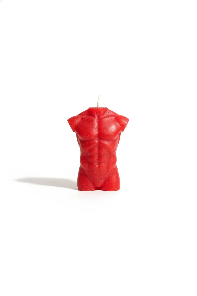 Vela Meio Corpo Masculino VERMELHO
